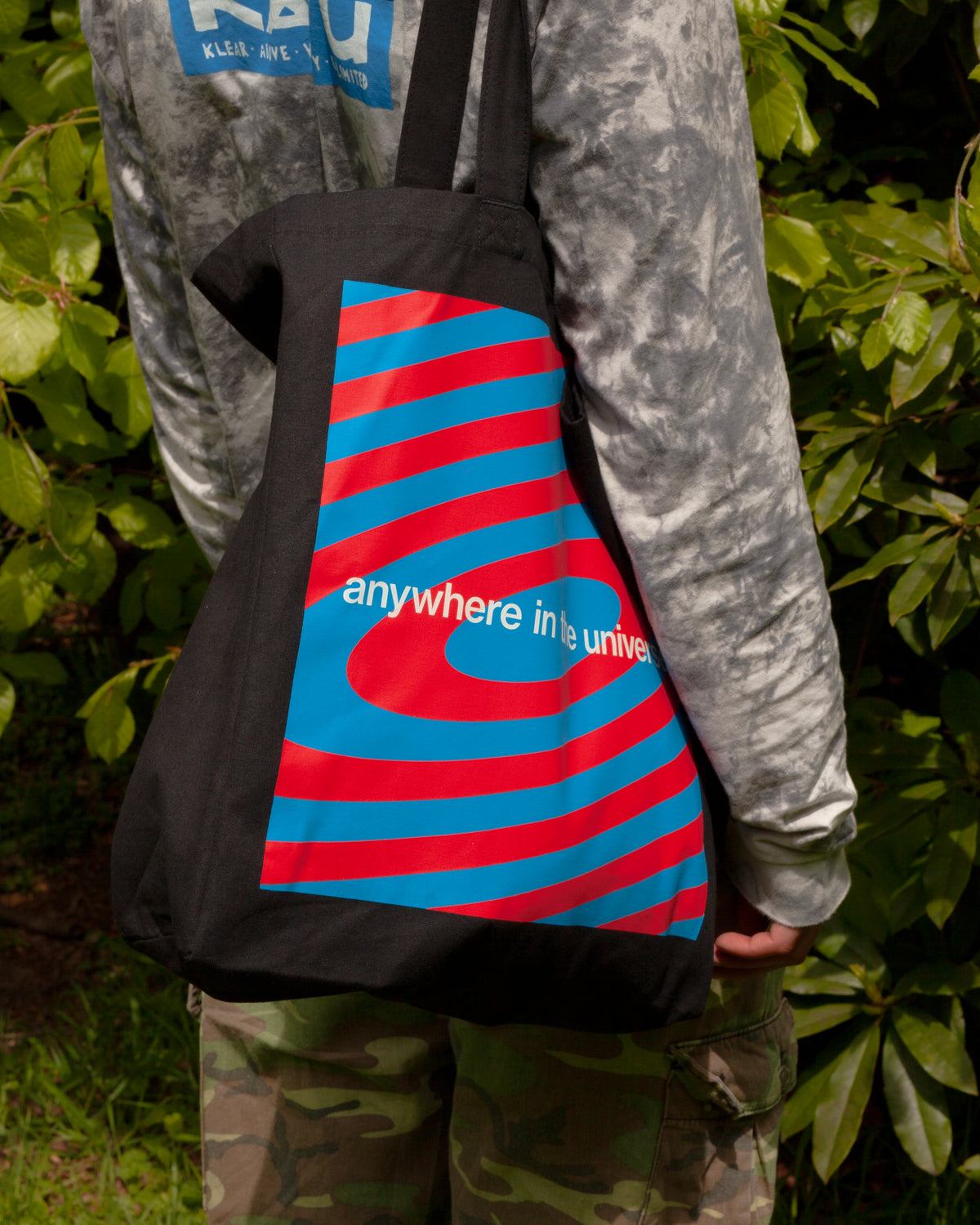 'anywhere in the universe' book bag